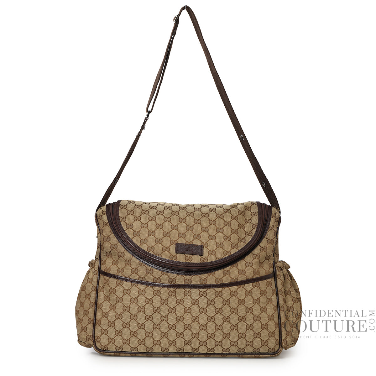 GG Canvas Diaper Shoulder Bag