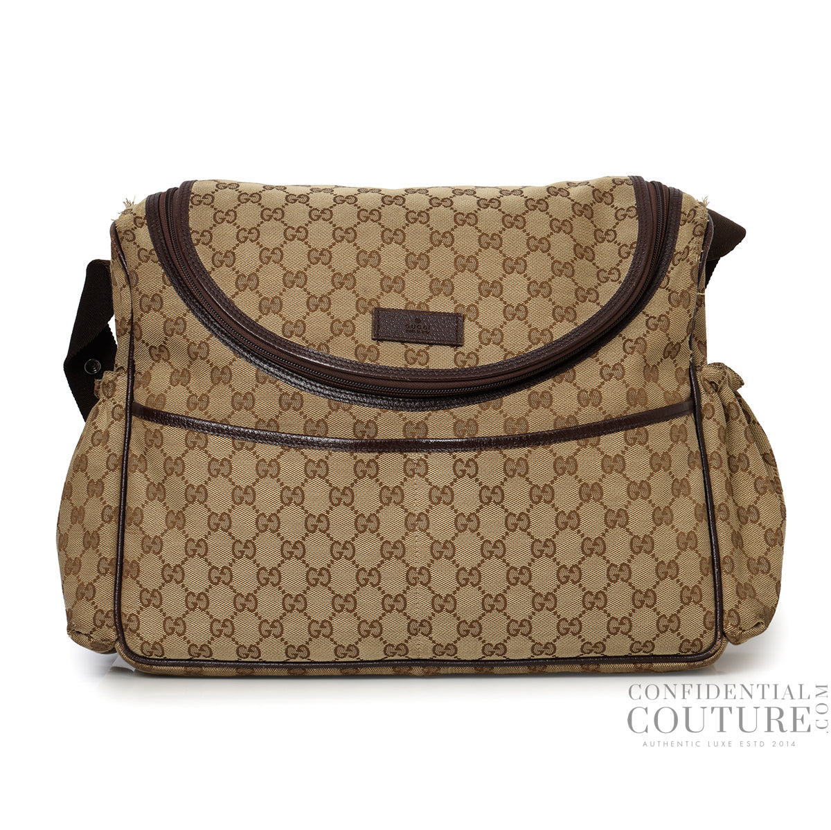 GG Canvas Diaper Shoulder Bag