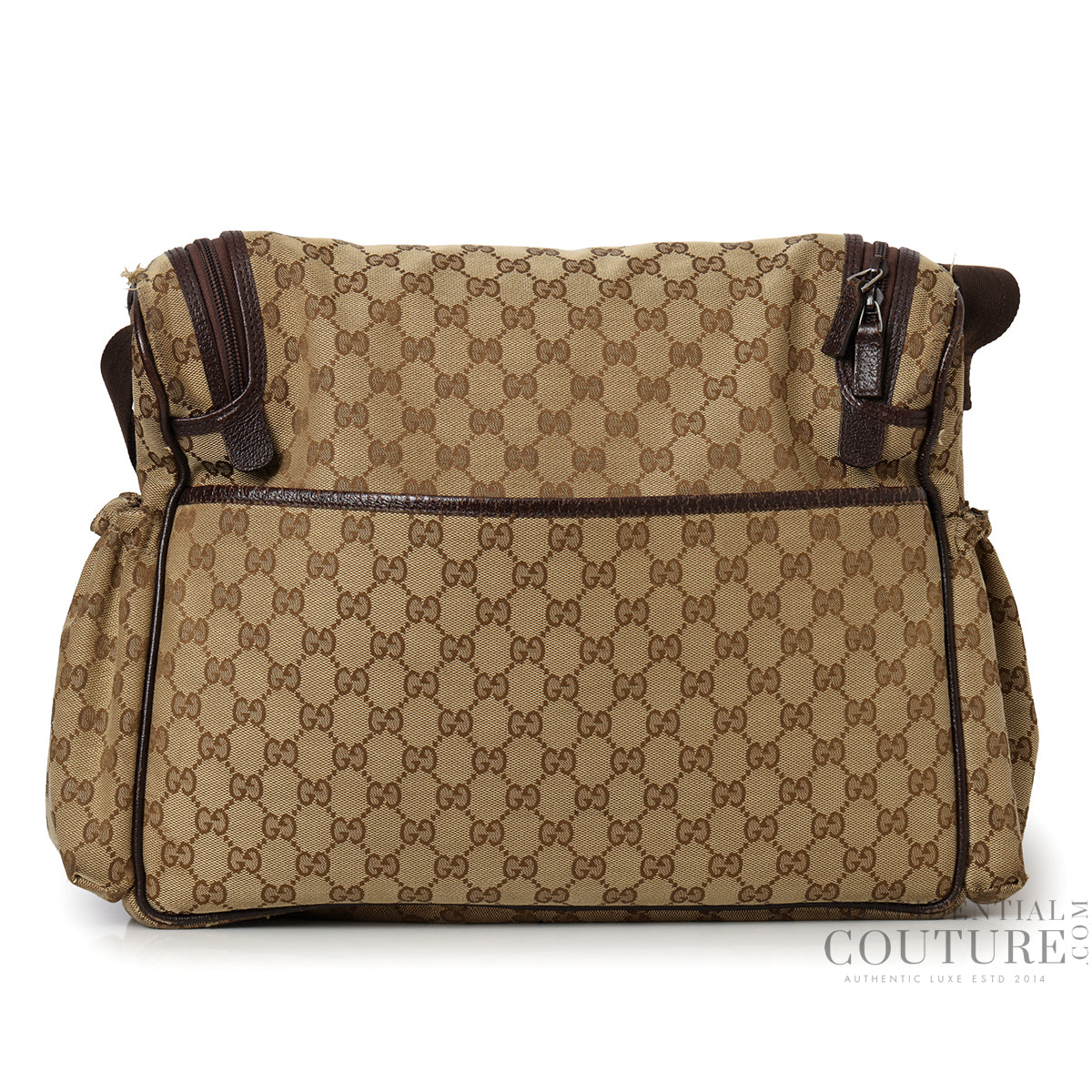 GG Canvas Diaper Shoulder Bag
