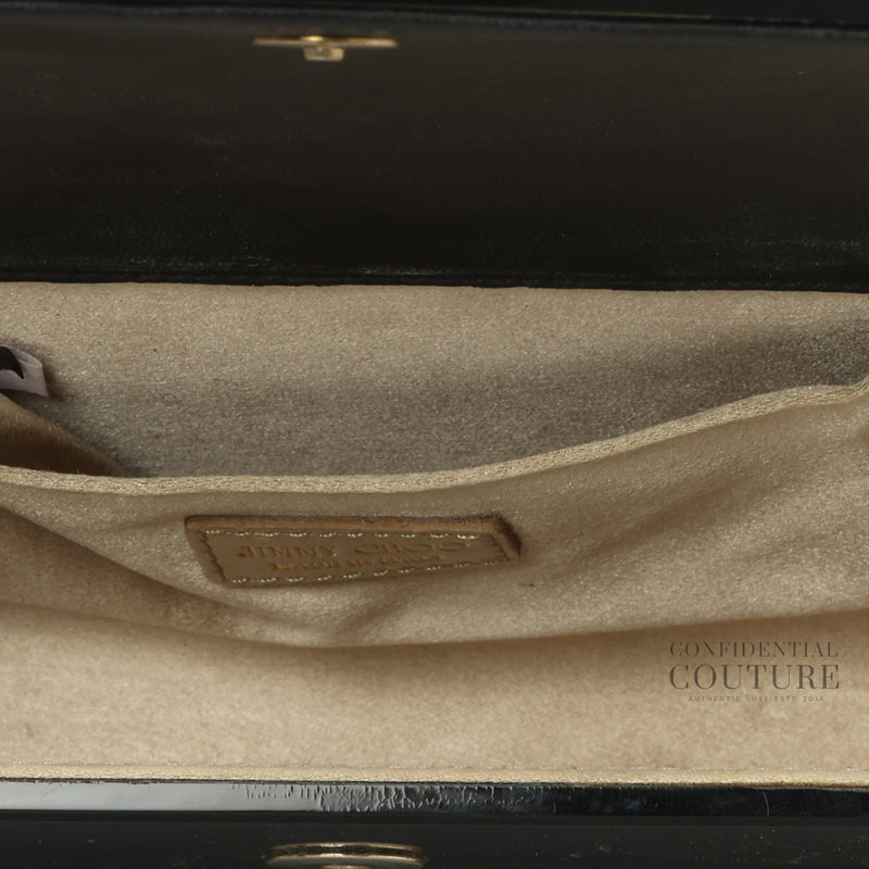 Jimmy Choo Candy Black Clutch