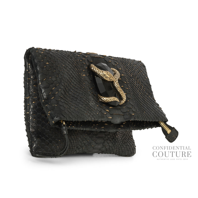 Roberto Cavalli Black Clutch