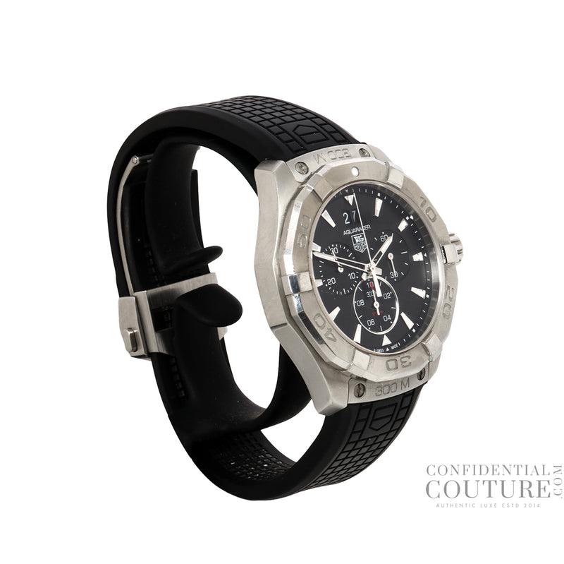 Black Aquaracer Quartz, 43 mm Watch