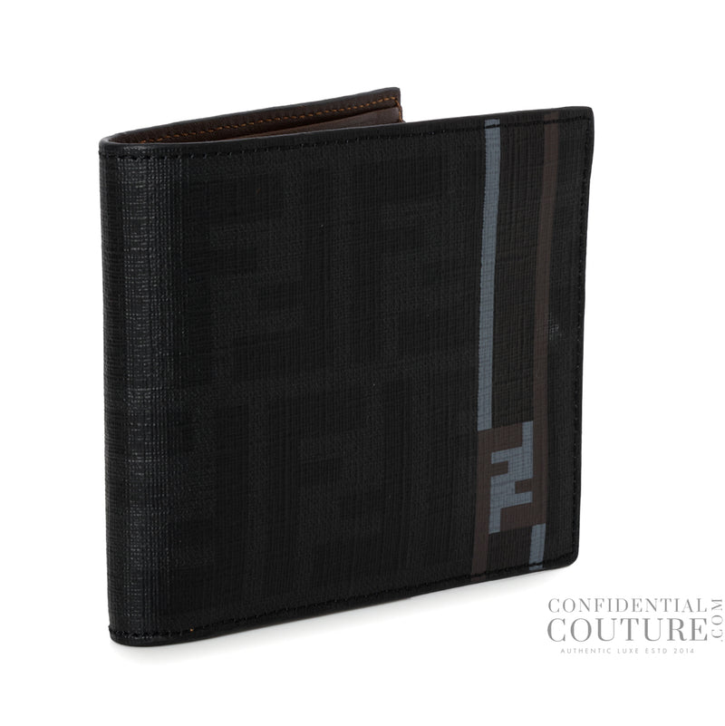 P.Foglio Uomo Zucca Monogram Canvas Bi-Fold Wallet