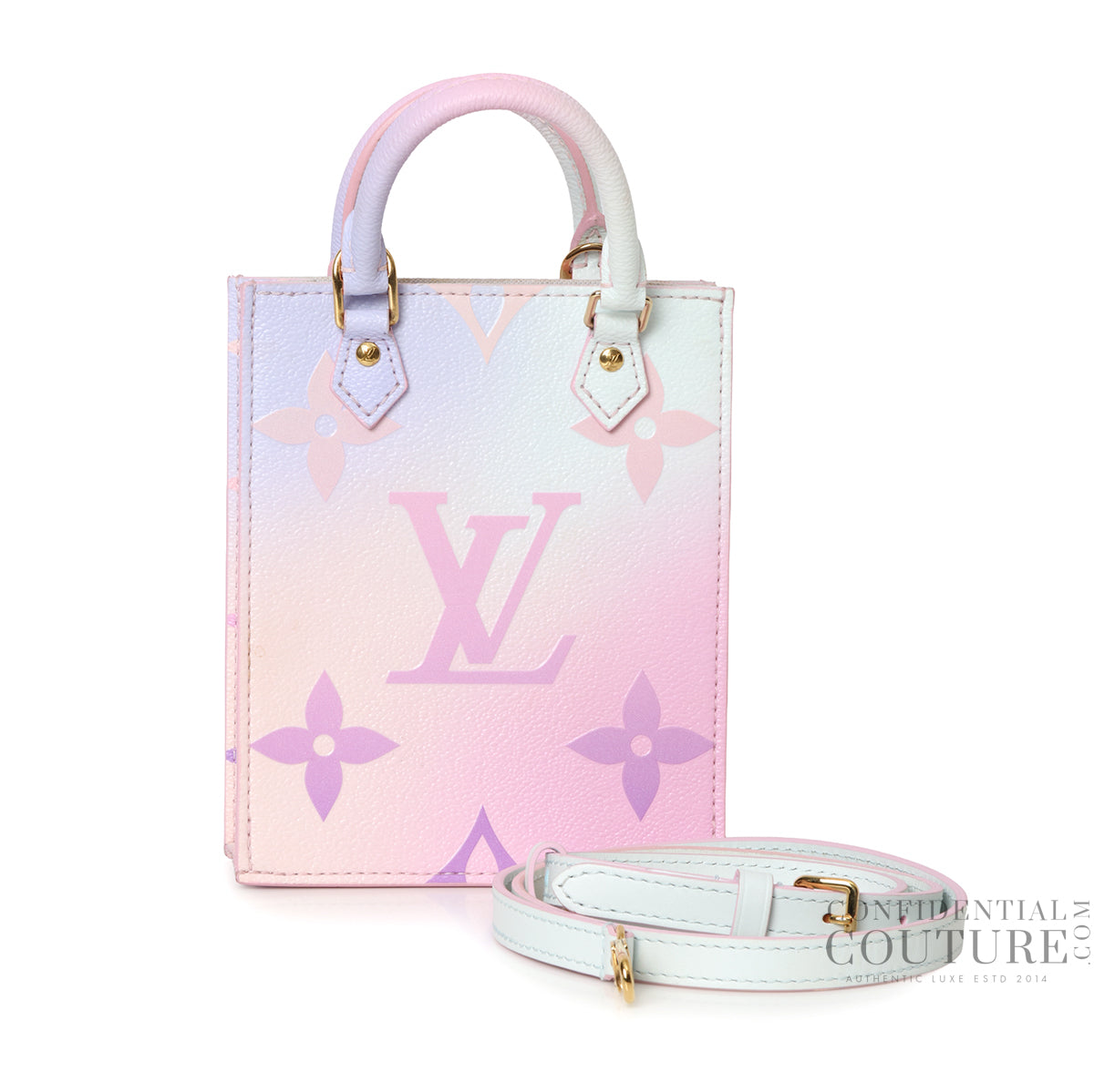 Spring In The City Monogram Sunrise Petite Sac Plat Ba
