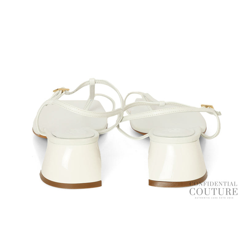 Pre-loved Tibi Sandals White