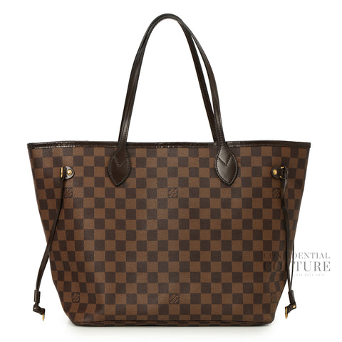 Neverfull MM Damier Ebene Tote Bag