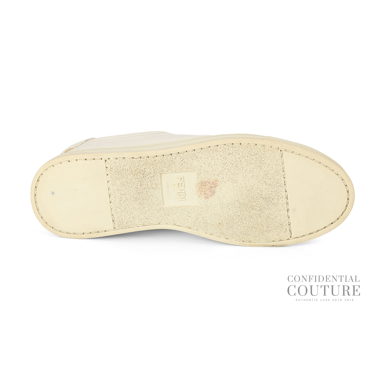 Slip On FF Logo Leather Sneaker EU 37 | UK 4.5 | US 7