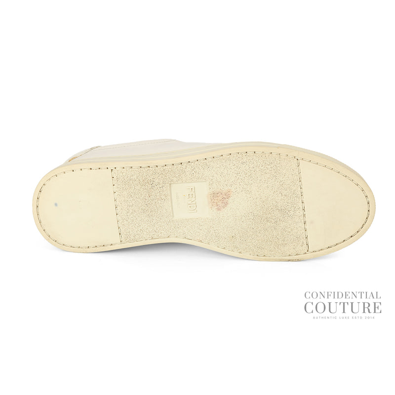Slip On FF Logo Leather Sneaker EU 37 | UK 4.5 | US 7
