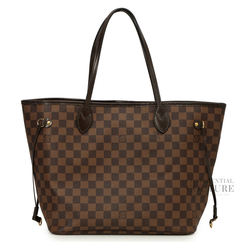 Neverfull MM Damier Ebene Tote Bag