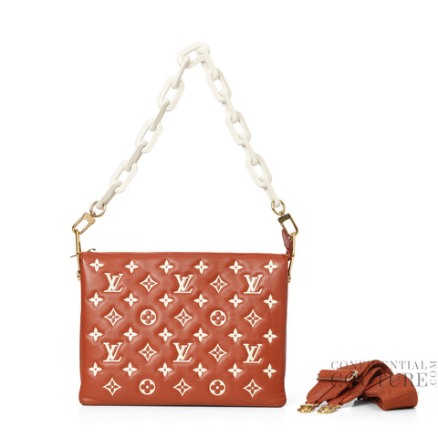 Coussin PM Brick Brown Shoulder Bag