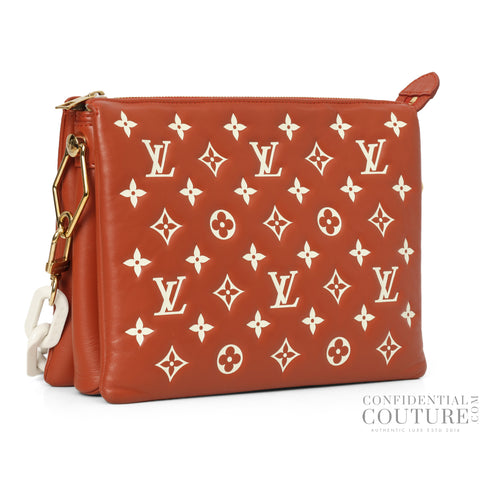 Coussin PM Brick Brown Shoulder Bag