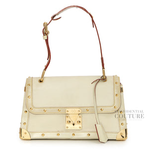 Suhali Le Talentueux White Leather Bag