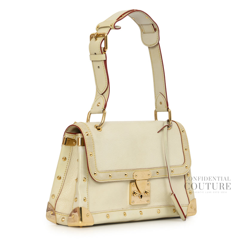 Suhali Le Talentueux White Leather Bag
