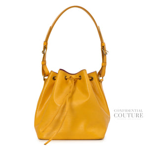 Tassil Yellow Epi Leather Petite Noe Bag