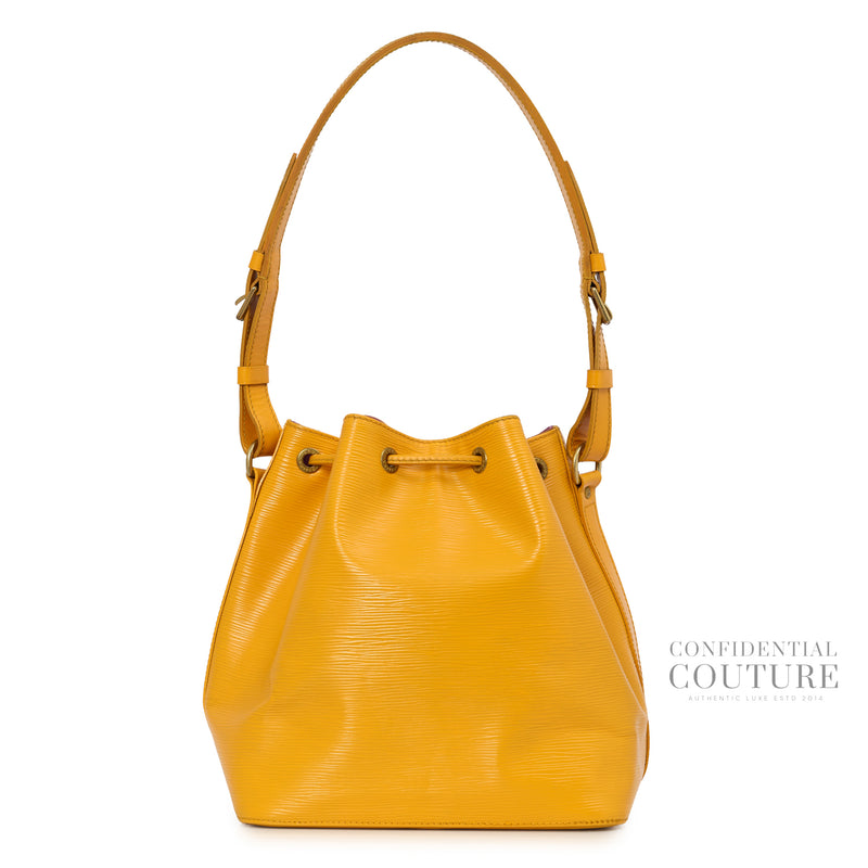 Tassil Yellow Epi Leather Petite Noe Bag