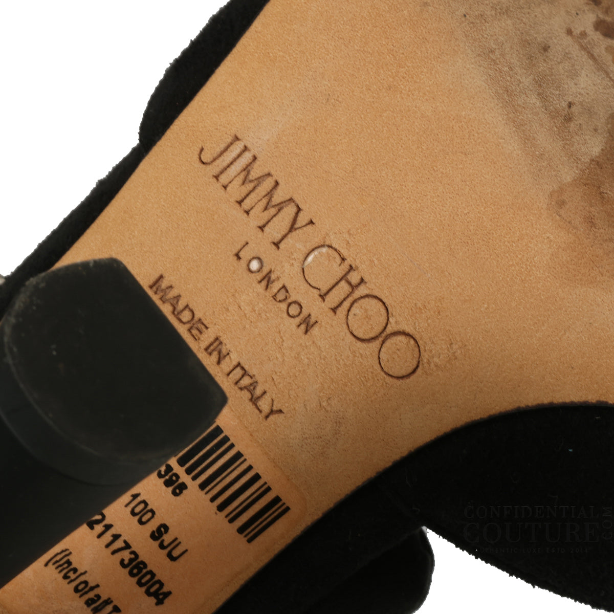 Black Martha Suede Crystal Embellished Buckle EU 37 | UK 4 | US 7