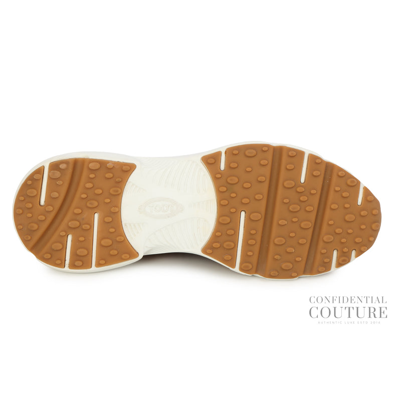 Sport Run 54C Tan Calzino Catena Pelle Sneakers EU 39 | UK 6 | US 9