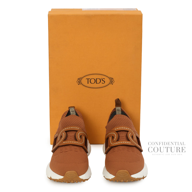 Sport Run 54C Tan Calzino Catena Pelle Sneakers EU 39 | UK 6 | US 9