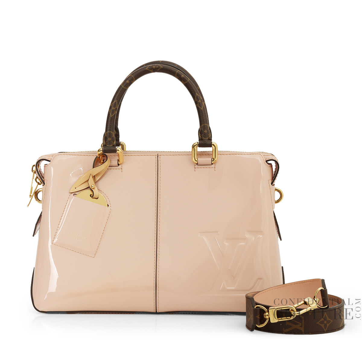Rose Ballerine Vernis Miroir Tote Bag