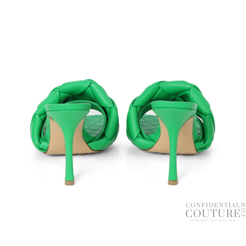 Pre loved Bottega Veneta Lido Green Sandals EU 39.5 | UK 6.5 | US 9.5