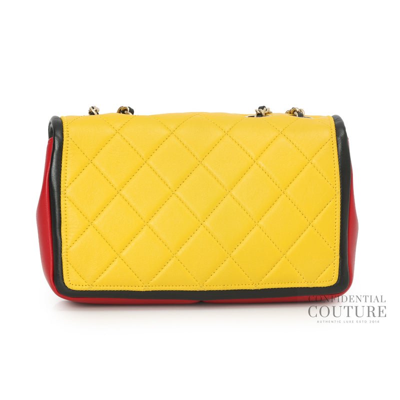 Matelasse Mondrian Multicolor Shoulder Bag