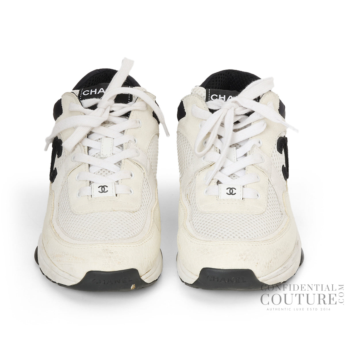 White & Black Rev Sneakers EU 39.5 | US 9.5 | UK 6.5