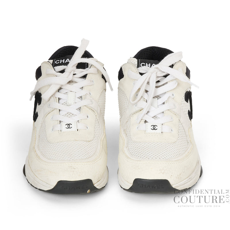 White & Black Rev Sneakers EU 39.5 | US 9.5 | UK 6.5