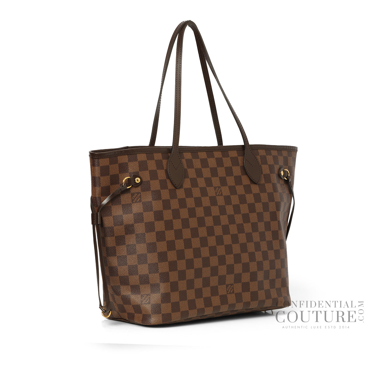 Neverfull MM In Damier Ebene Monogram