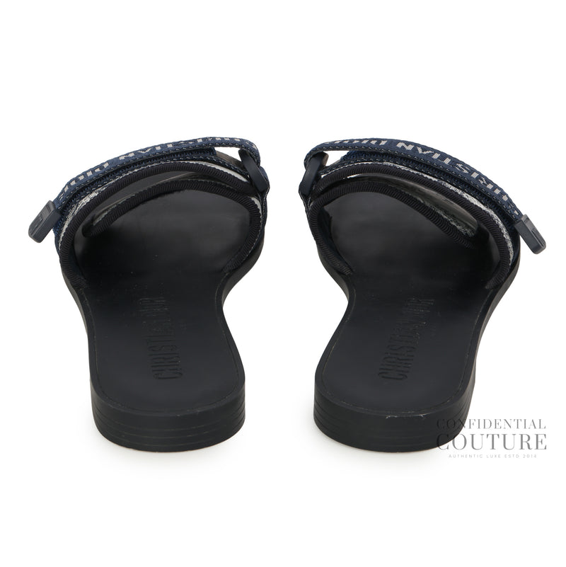 (r)evolution Navy/White Slides | EU 38 | US 8 | UK 5