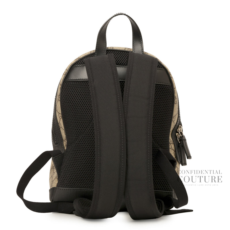 Beige GG Coated Canvas Supreme Backpack Bag