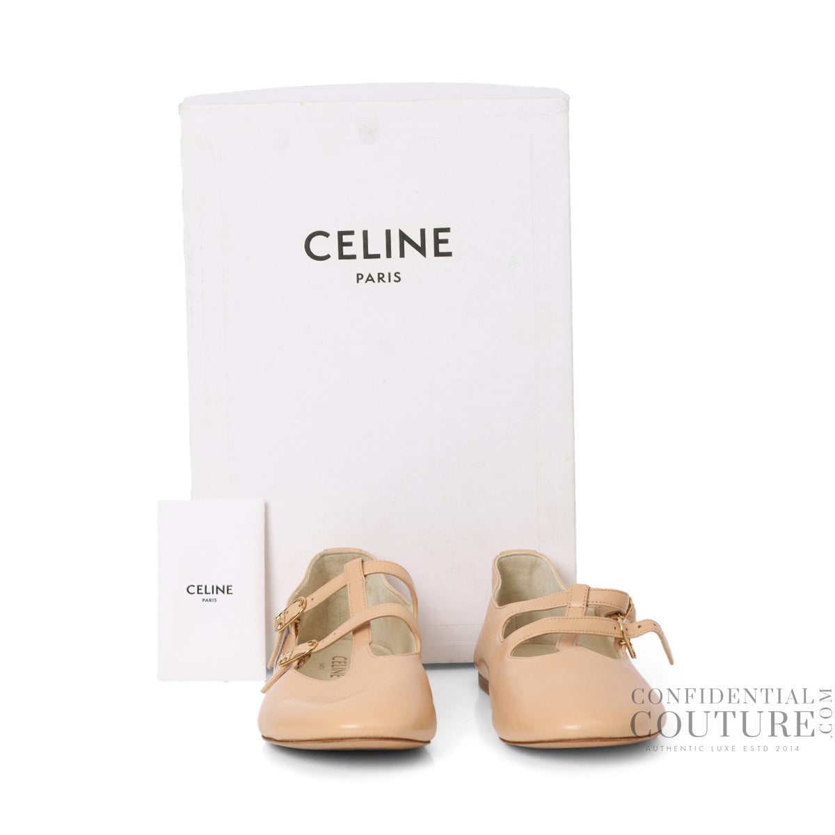 Beige Rose Les Mary-Jane Ballerina EU 40 | US 9.5 | UK 6.5