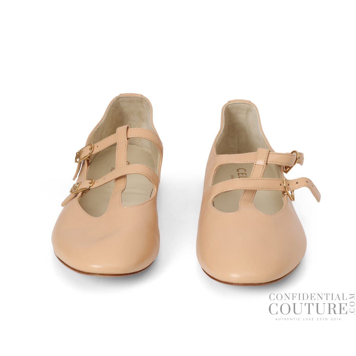 Beige Rose Les Mary-Jane Ballerina EU 40 | US 9.5 | UK 6.5