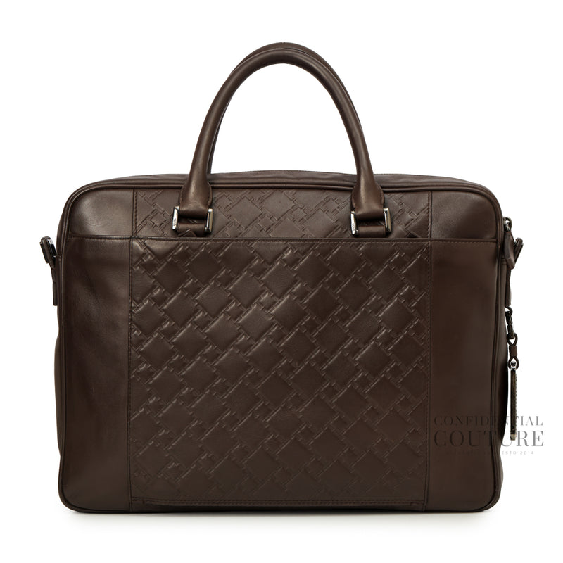 Ticon Brown Leather Briefcase