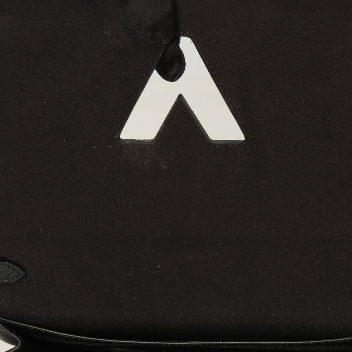 Black Twist Wallet On Chain Bag