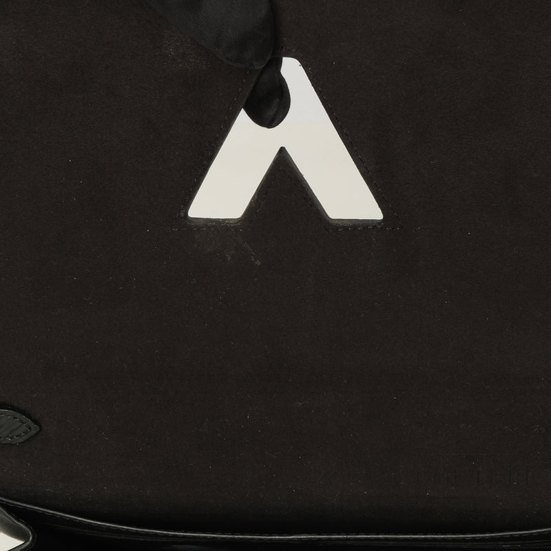 Black Twist Wallet On Chain Bag
