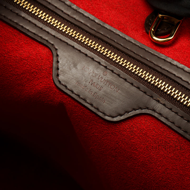 Hampstead PM Damier Ebene Canvas Tote