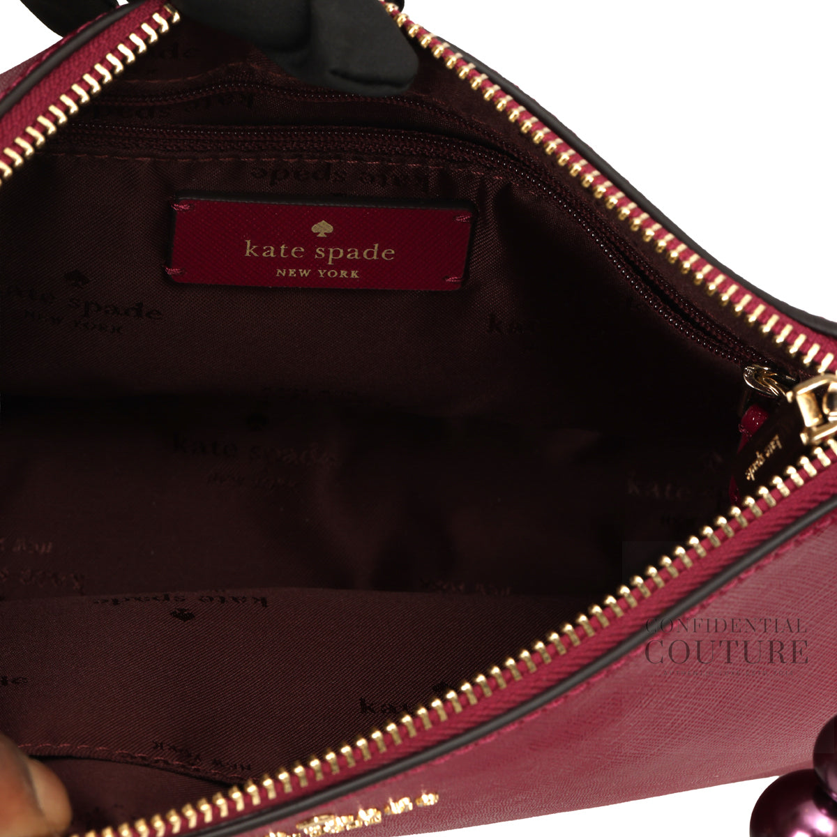 New York Madison Faux Pearl Medium Convertible Crossbody