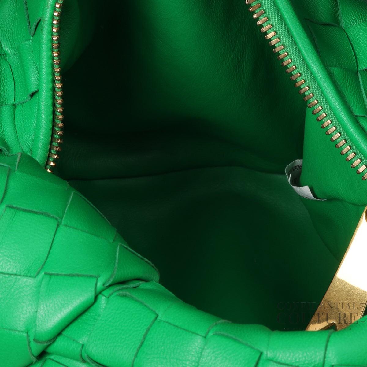 Green Jodie Braided Mini Hobo Bag
