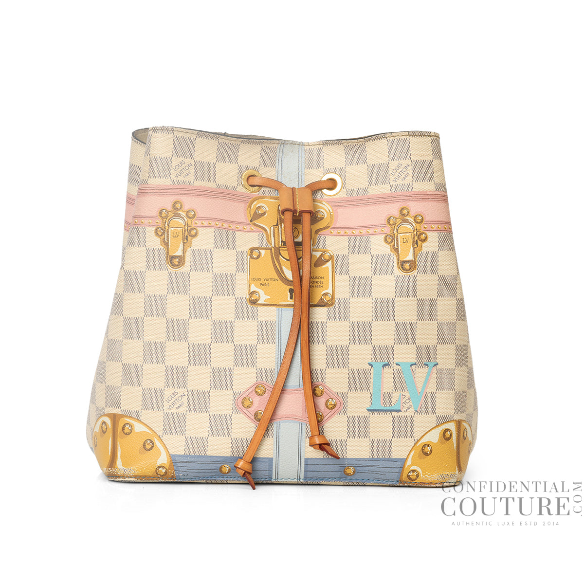 Damier Azur Summer Trunks Neonoe Bag