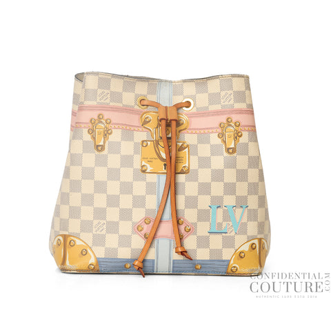 Damier Azur Summer Trunks Neonoe Bag