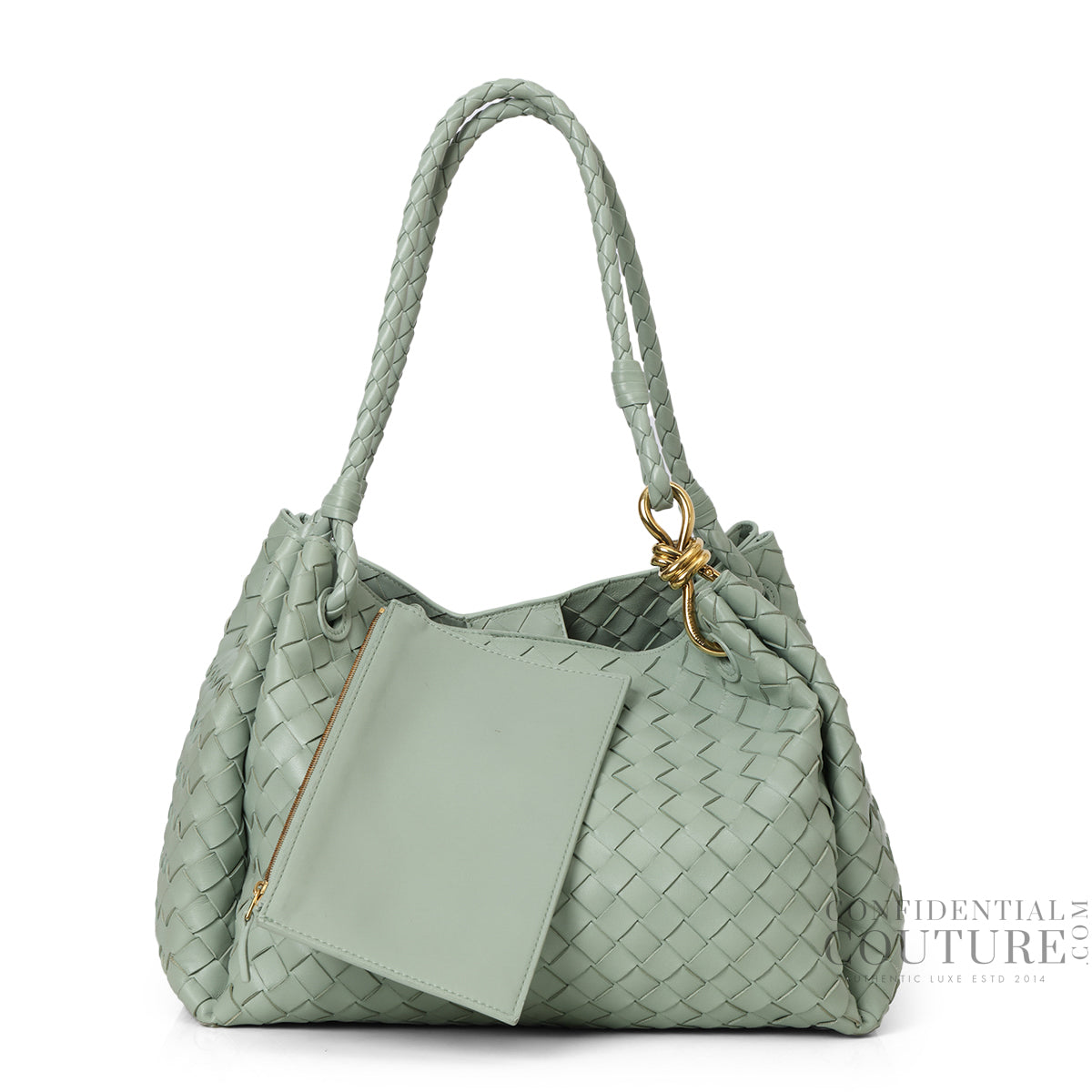 Sage Parachute Large Shoulder Bag