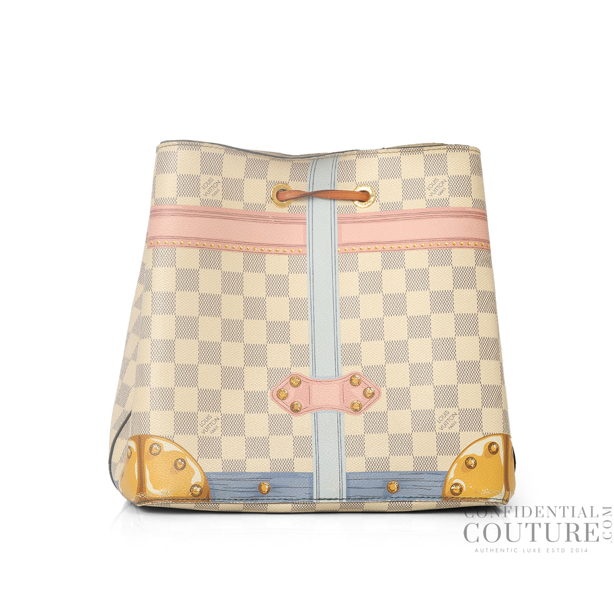 Damier Azur Summer Trunks Neonoe Bag