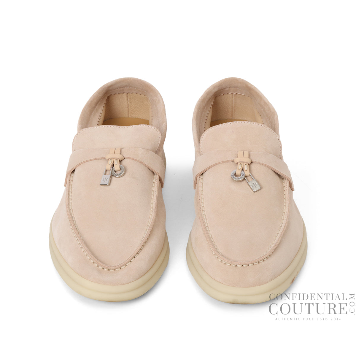 Summer Charms Walk 13 Suede Pink Sand Loafers- EU 39 | UK 6 | US 9