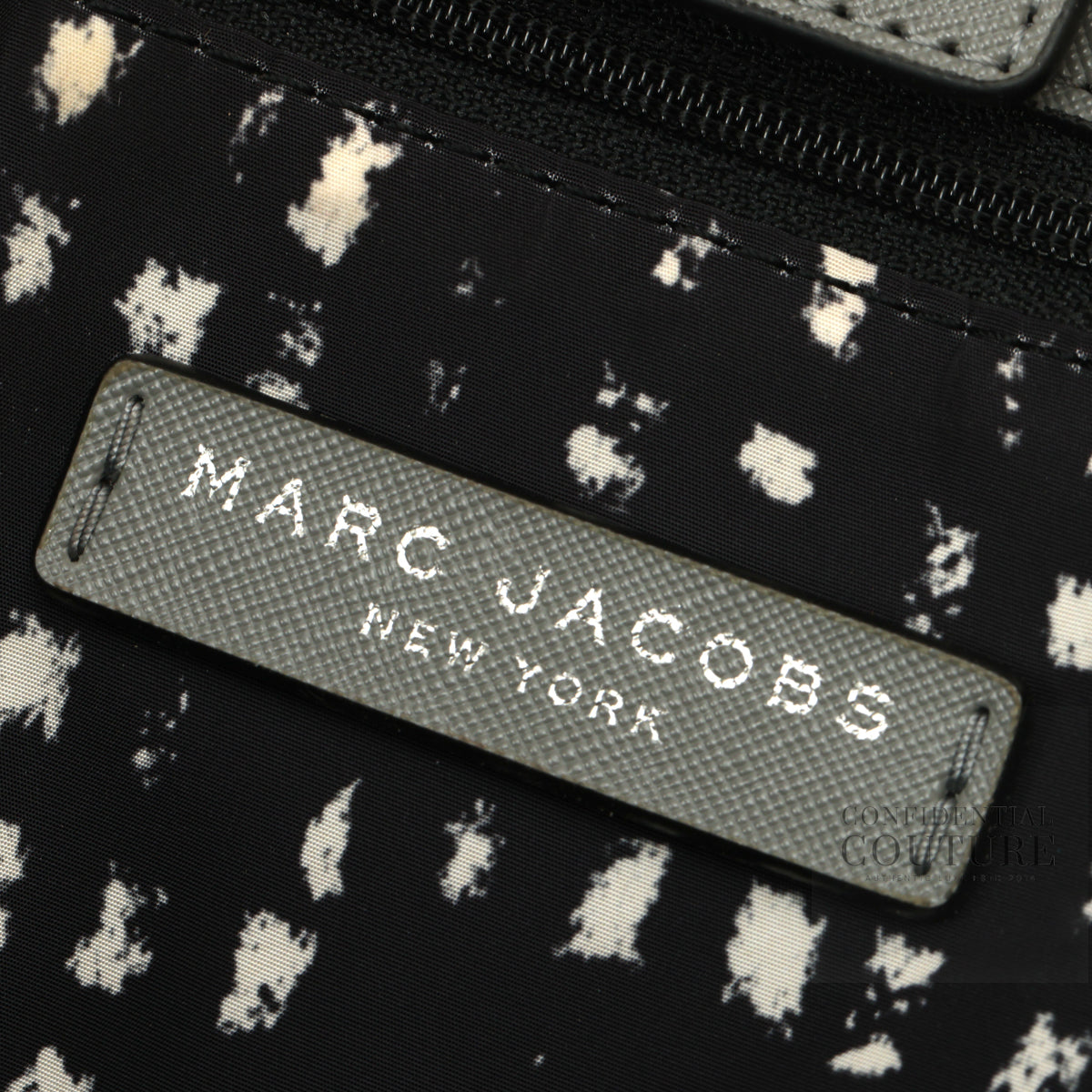 Grey Luggage Tag Tote Bag