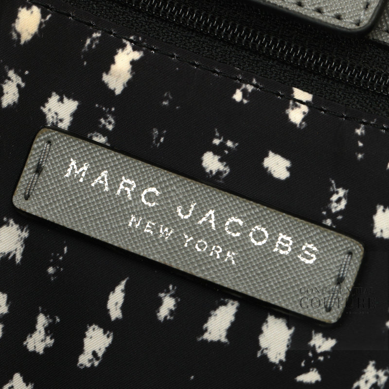 Women pre loved Marc Jacobs Grey Luggage Tag Tote Bag