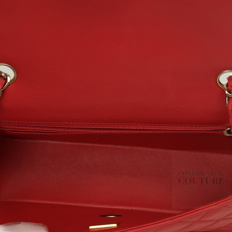 Women chanel red bag price