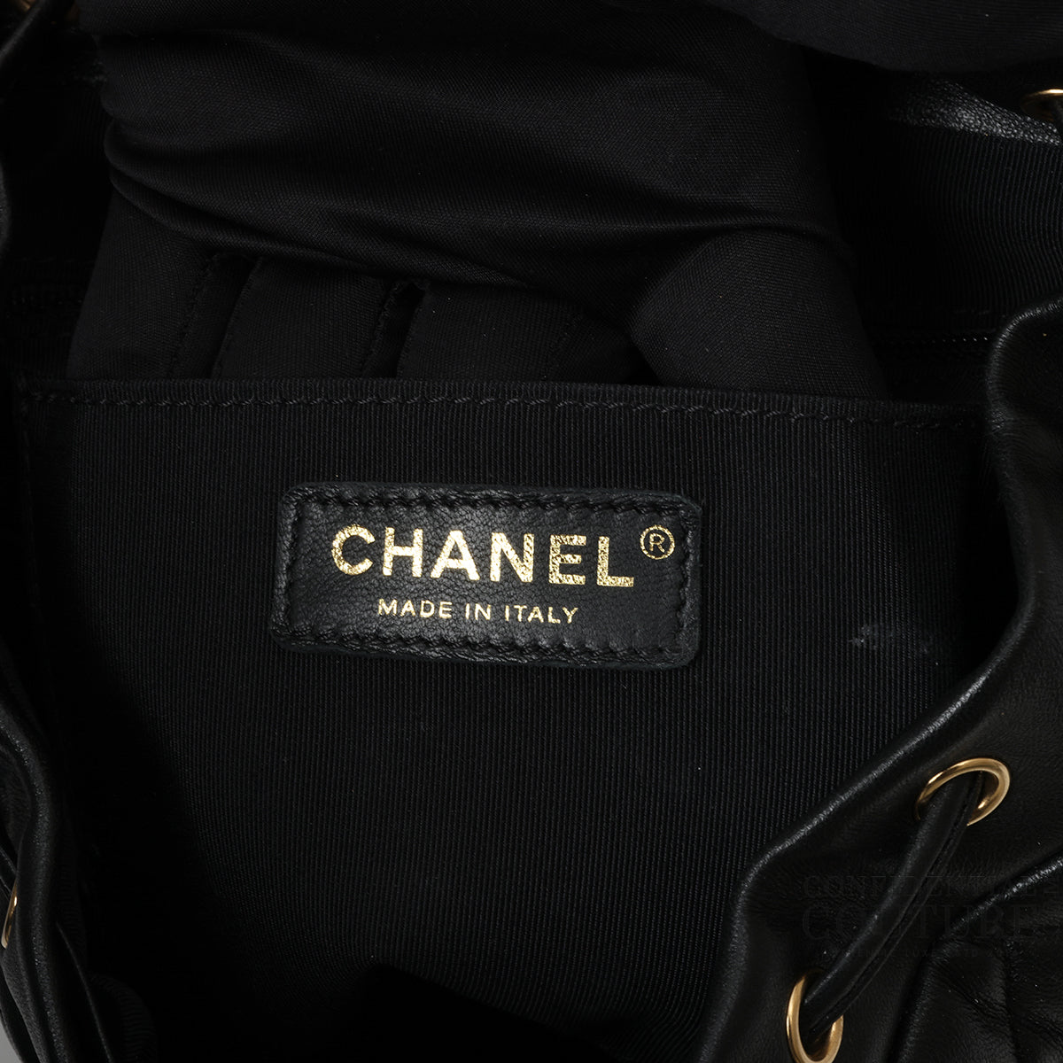 Black Small Quilted Urban Spirit Backpack in Lambskin