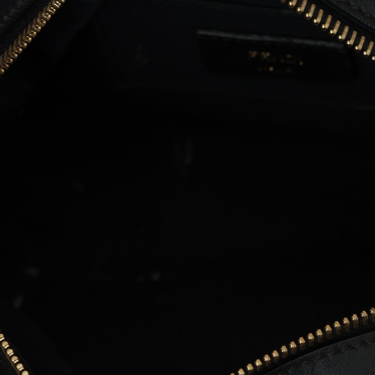 Black/Brown Zucca Print Coated Canvas and Leather Camera Case Bag