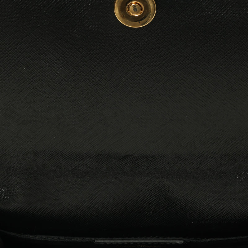 Black Miss Vara Bow Crossbody Bag