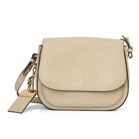 Rider Nude Leather Crossbody Bag